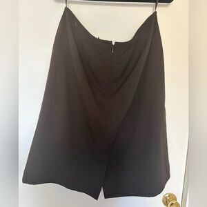 Chic Black A-Line Skirt